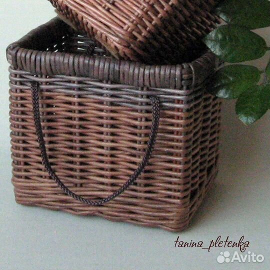 Корзинки плетеные для хранения
