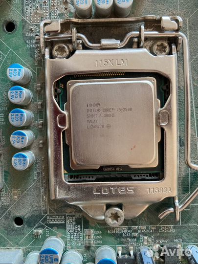 Материнская плата с процессором i5 2500