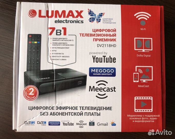 Цифровой телевизионный приемник DV2118HD