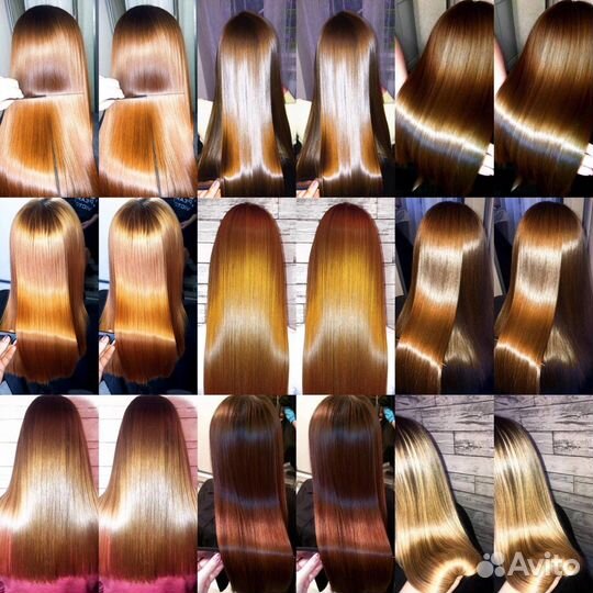 Ботокс волос, кератирование волос, полировка