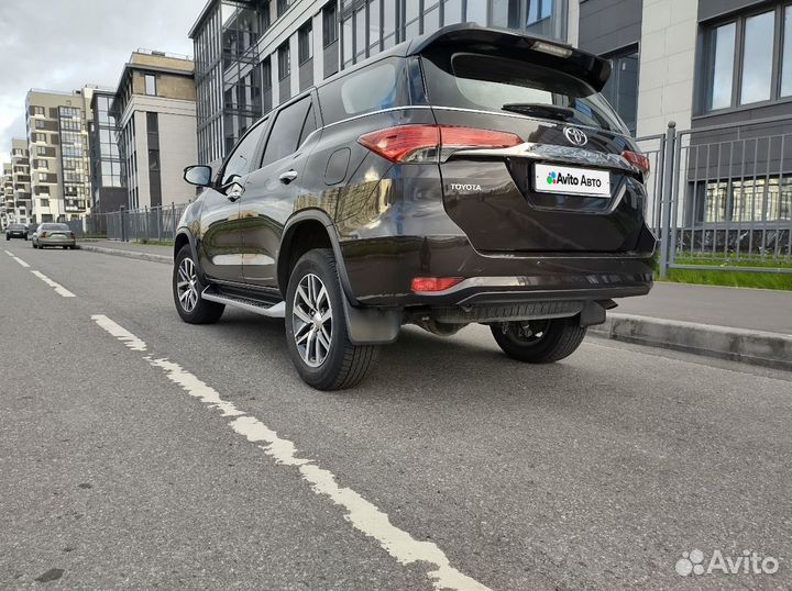 Toyota Fortuner 2.8 AT, 2017, 72 000 км
