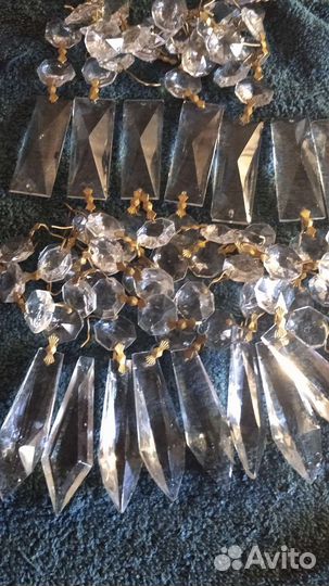 Хрустальные подвески для люстры СССР
