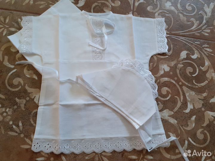 Крестильный набор новый