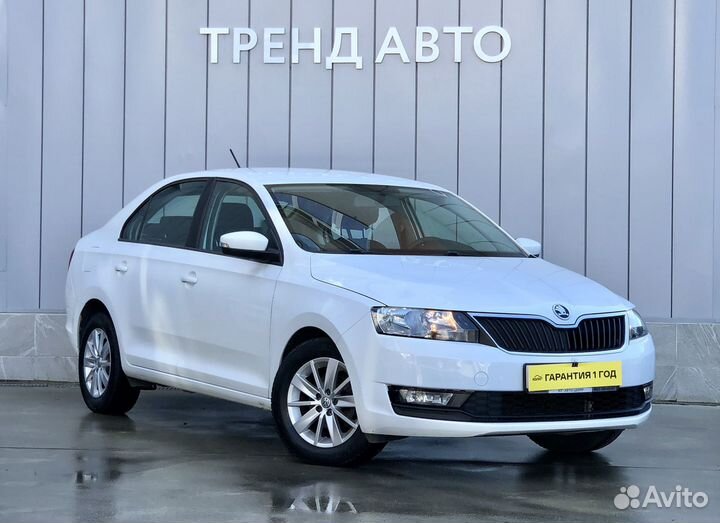 Skoda Rapid 1.6 МТ, 2017, 169 900 км