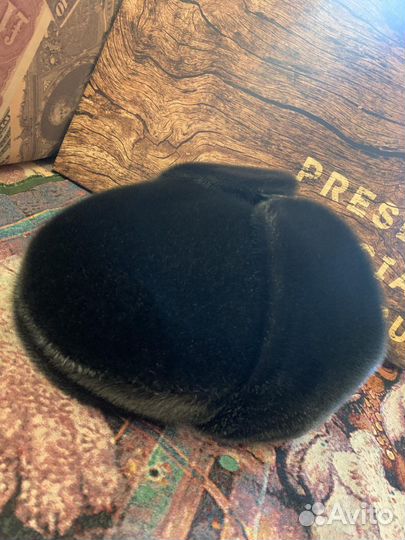 Меховая мужская кепка