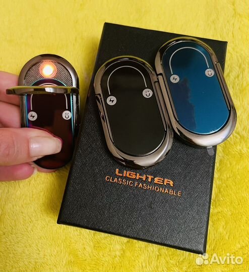 Зажигалка-кольцо держатель для телефона