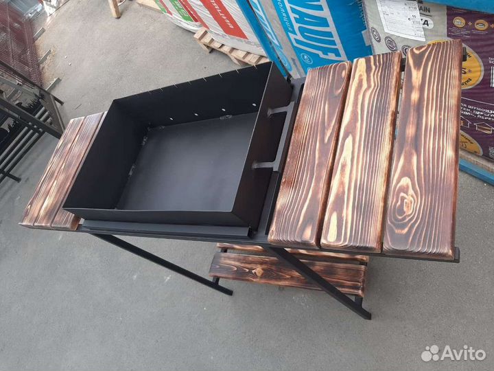 Мангал в стиле лофт