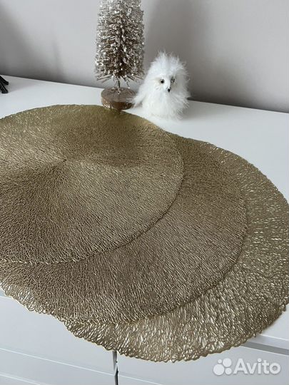 Салфетки на стол круглые