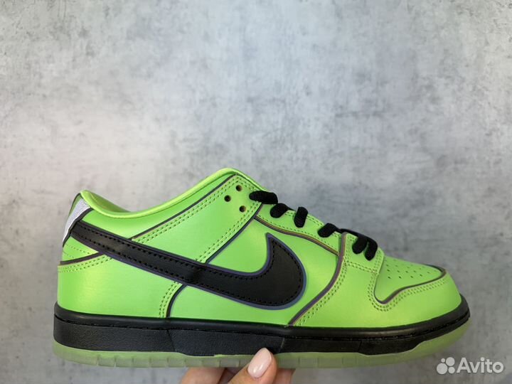 Кроссовки The Powerpuff Girls X Nike SB Dunk Low P