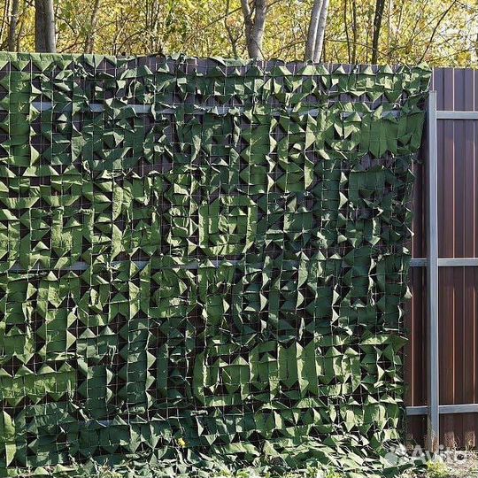Маскировочная сетка на забор