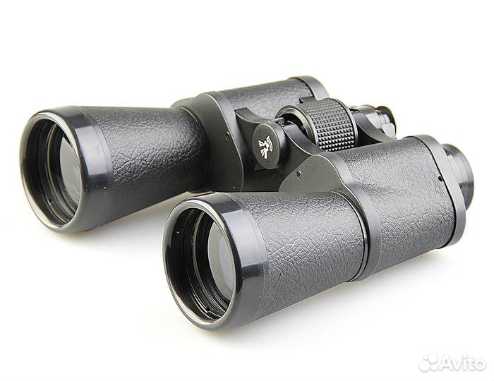 Бинокль Veber Classic бпц 15x50 черный, кожа