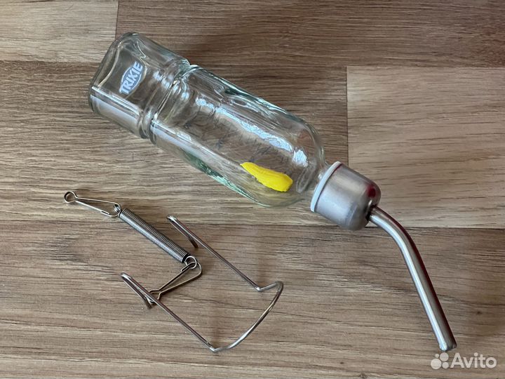 Поилка Trixie, 125ml для грызунов стеклянная