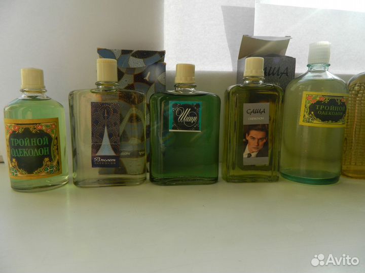 Одеколон, духи СССР