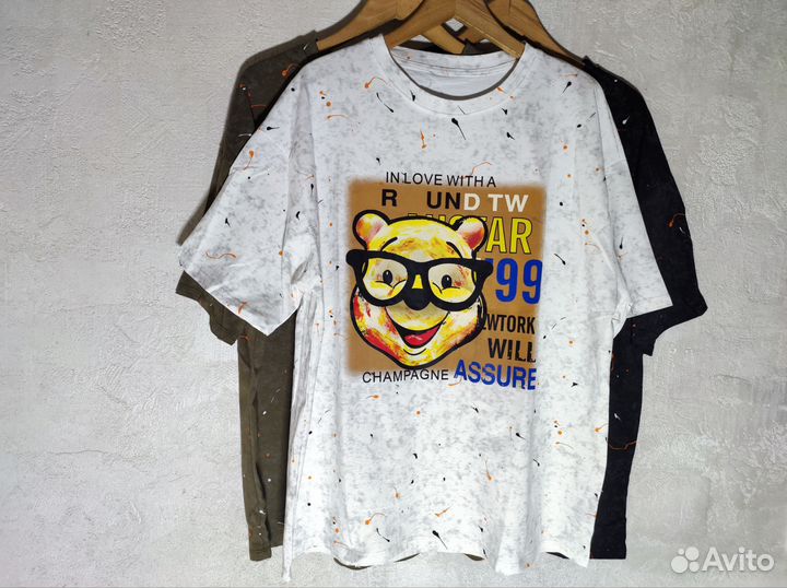 Футболка женская оверсайз