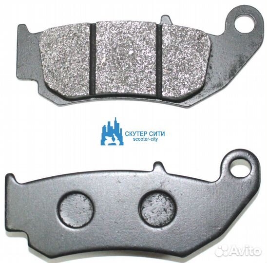 Колодки тормозные (диск) задние Flex 250 (Арт.3533