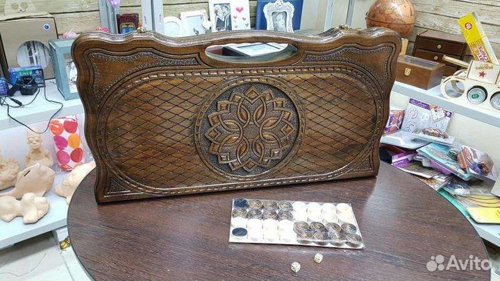 Нарды резные 