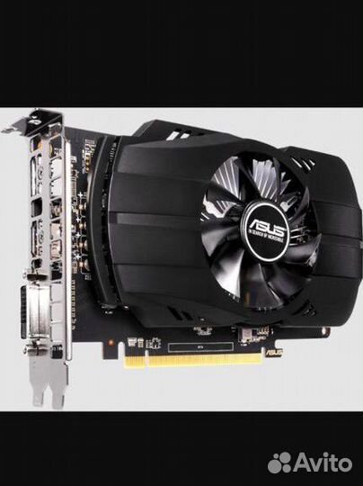 Видеокарта asus rx550 2gb