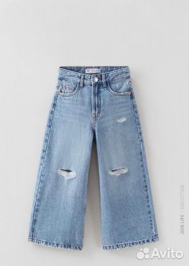 Джинсы zara для девочки 116-164