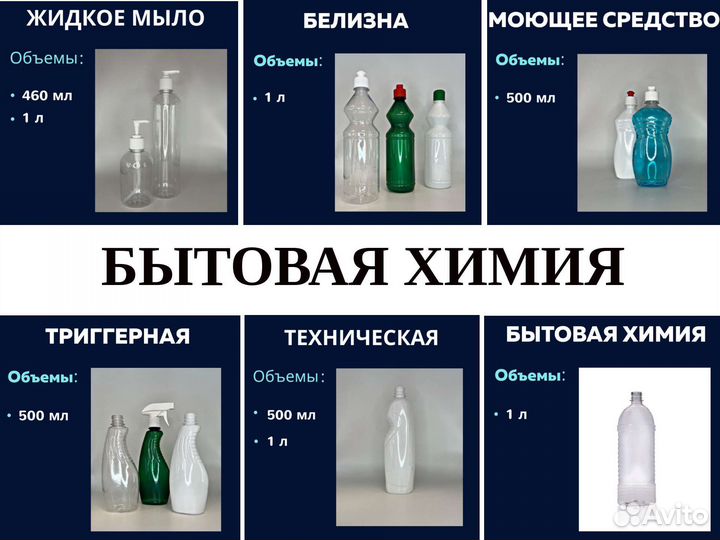 Пэт бутылки, баклажки, бутыля, флаконы