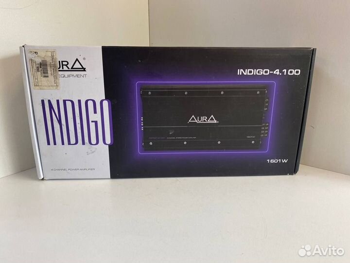 Усилитель Автомобильный aura indigo 4.100