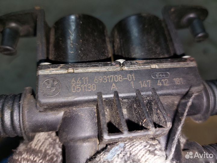 Клапан кран отопителя печки BMW X5 E53