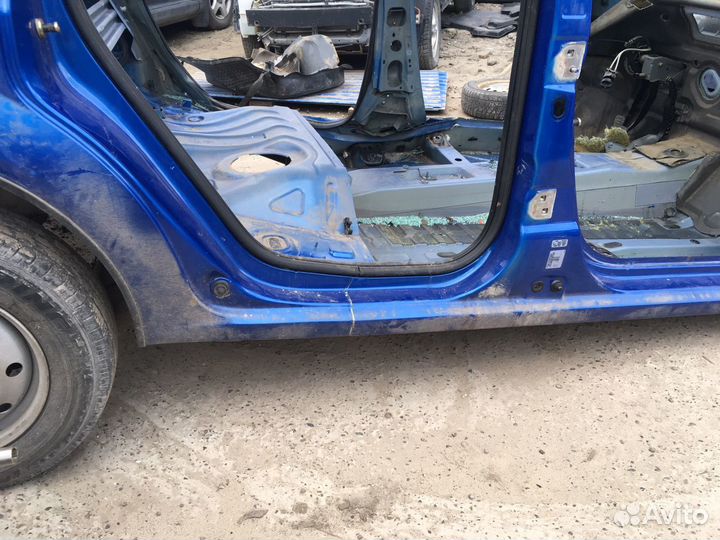 Порог Рено Логан стойка центральная окорок