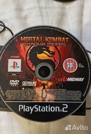 Диск для пс2