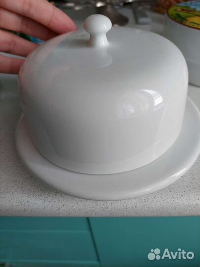 Масленка фарфор