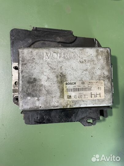 Блок управления двигателем opel omega b x25xe