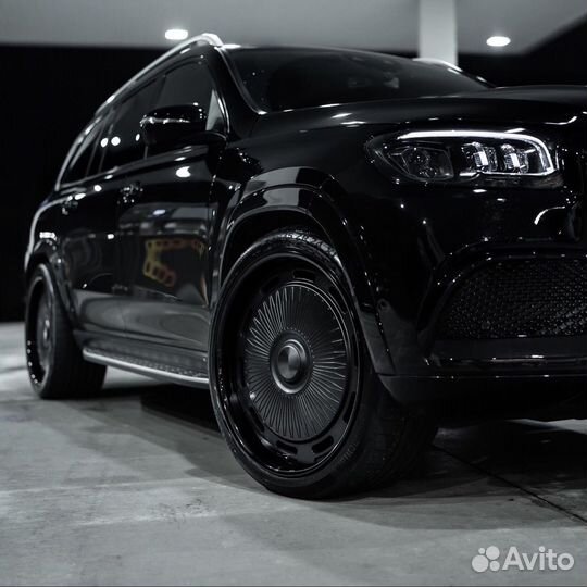 Кованые диски R22 5x112 на Mercedes GLS