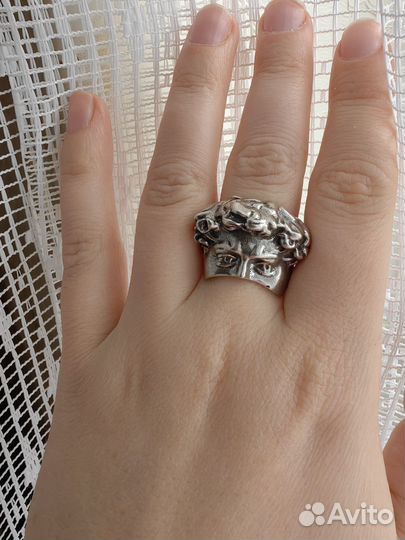 Кольцо лицо давида