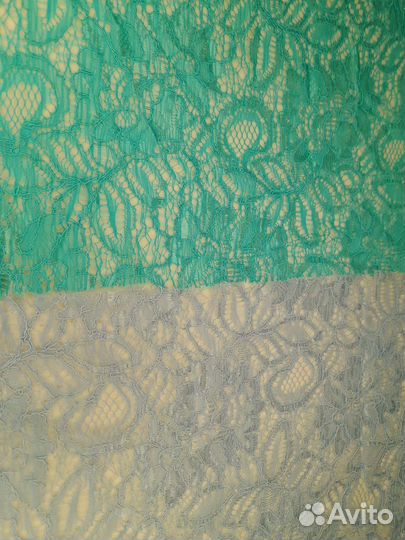 Ткань отрез кружево Франция