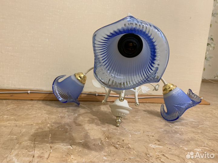 Люстра потолочная бу