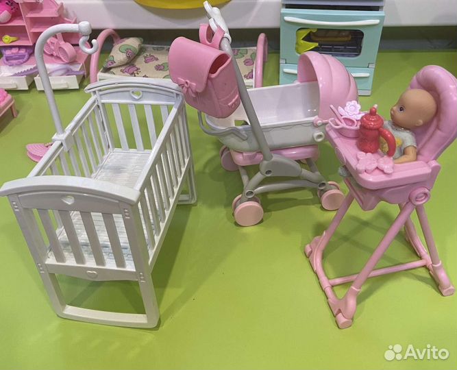 Мебель для кукольного домика