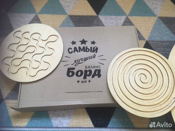 Балансборд с лабиринтом Wooderkind