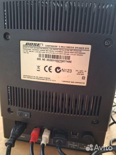 Bose companion 5 стерео система