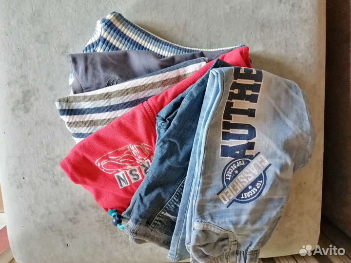 Вещи пакетом на мальчика 116-122