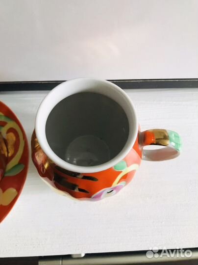 Чайный сервиз дулево Золотой олень