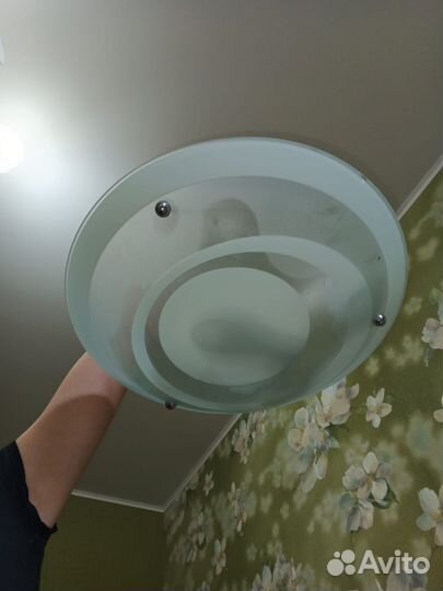 Люстра потолочная подвесная бу