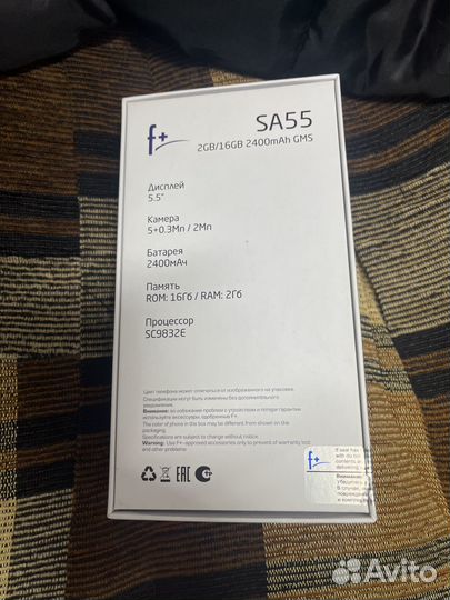 F+ SA55, 2/16 ГБ