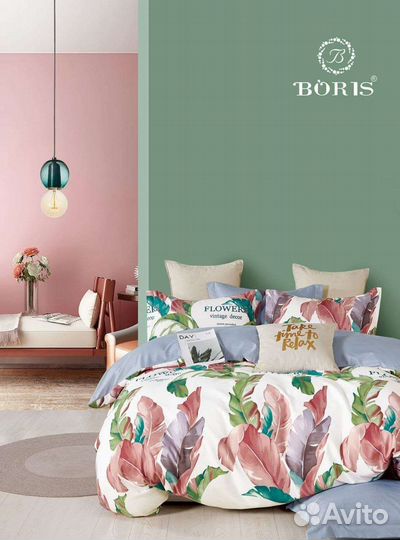 Постельное белье борис Евро