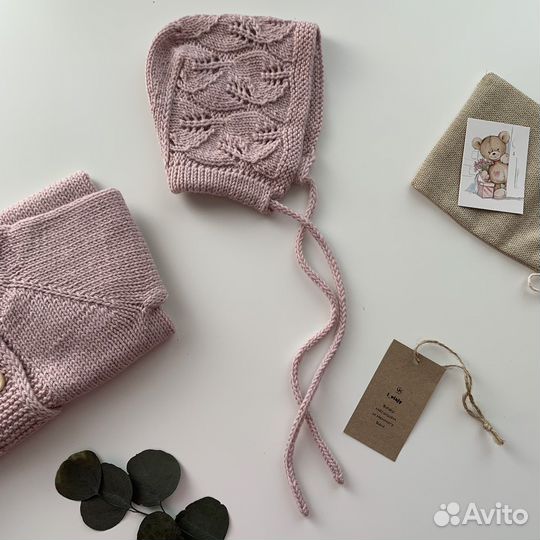 Чепчик вязаный