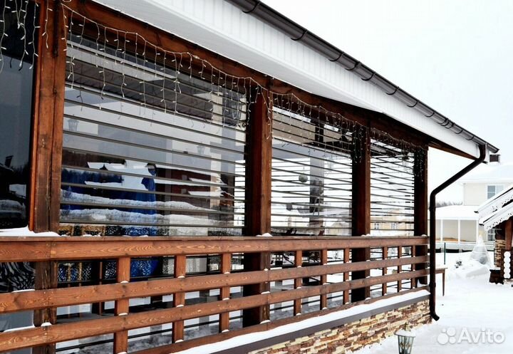 Прозрачные рольставни от производителя