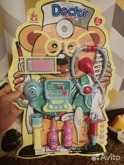 Пакет игрушек для девочки,новое