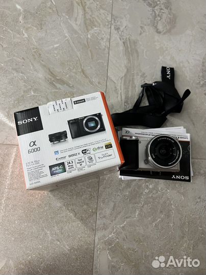 Компактный фотоаппарат Sony Alpha 6000 16-50 kit