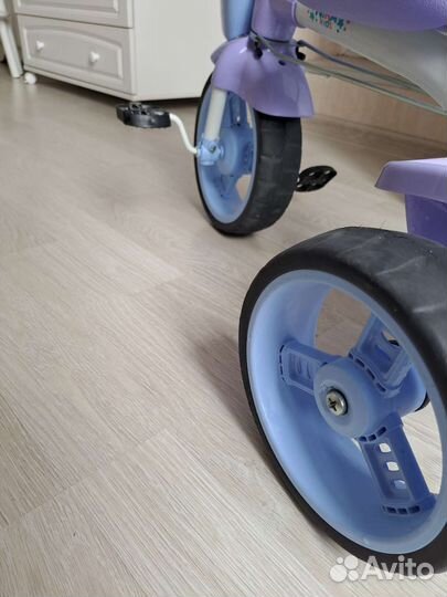 Детский велосипед с ручкой бу