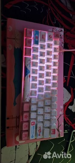 Игровая клавиатура и мышь комплект