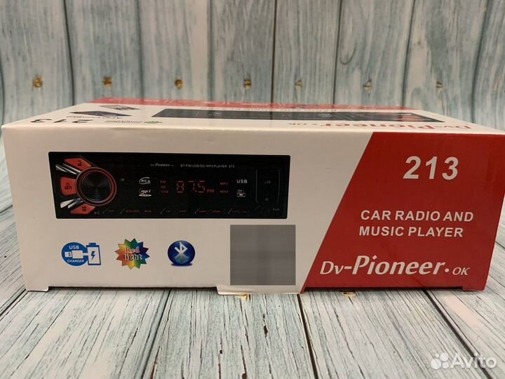 Pioneer bluetooth dv 213 новая автомагнитола