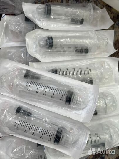 Шприцы одноразовые