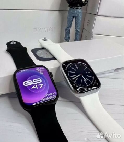 Apple watch 9 (яблоко при включении)